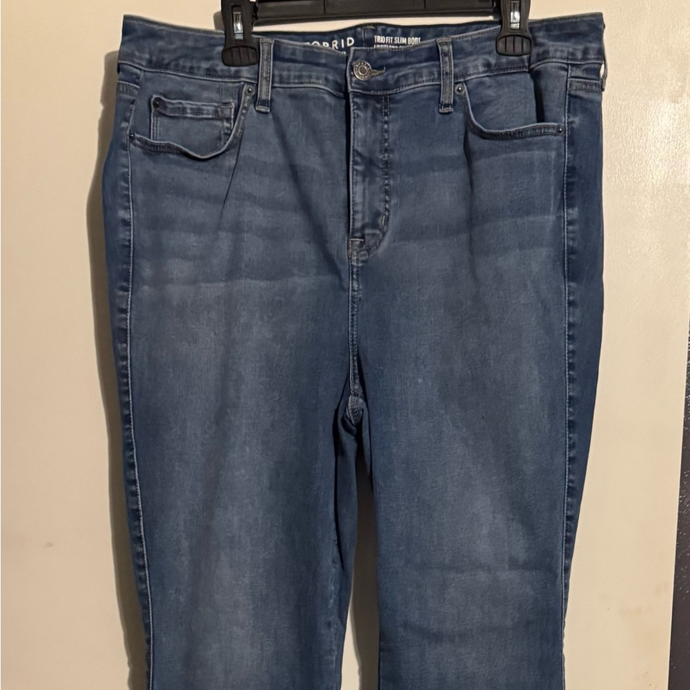 Torrid Trio Blue Bootcut Women's Jeans - ***Stretch size 16-20*** - Picture 5 of 9
